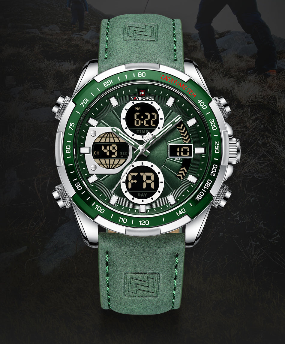 NAVIFORCE NF9197L Herren Militärchronograph 3BAR