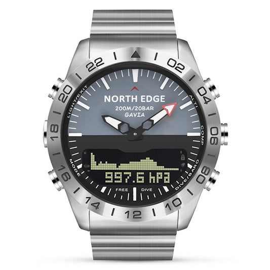 NORTH EDGE GAVIA 2 Herren Taucher Militäruhr