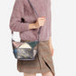 le'aokuu Damen Schultertasche Rindsleder