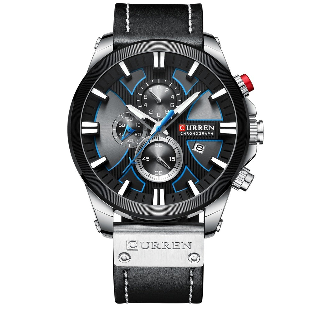 CURREN CR-8346 Analog Herren Chronograph 3ATM