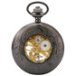 Skelett Automatik Taschenuhr