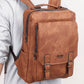 JEEP BULUO Leder Rucksack