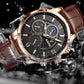 LIGE 9866 Herren Chronograph 3ATM Hardlex