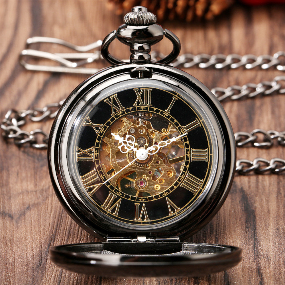 Skelett Automatik Taschenuhr