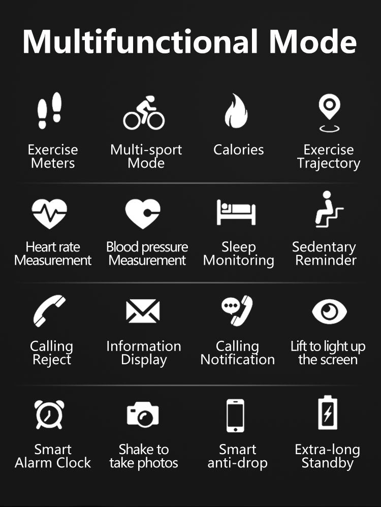 LOKMAT Ocean Sport Smartwatch Fitness Tracker