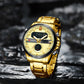 CURREN 8384 Herren Chronograph 3ATM Hardlex
