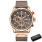 CURREN 8291 Herren Chronograph 3ATM Hardlex