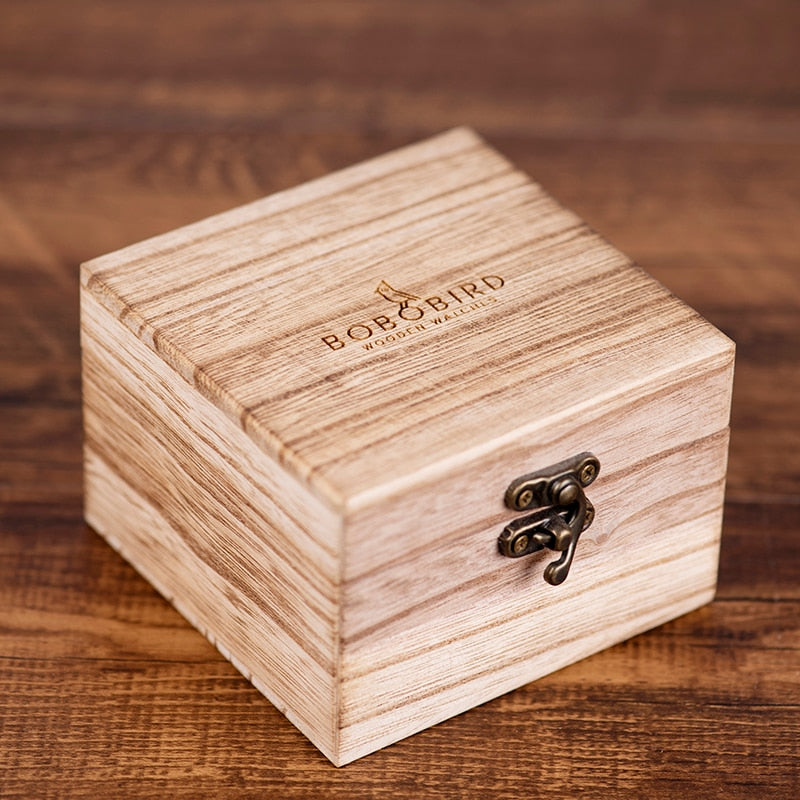 BOBO BIRD Holz Uhr Analog 3ATM Hardlex