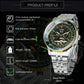 JARAGAR 030G Herren Automatik Tourbillon