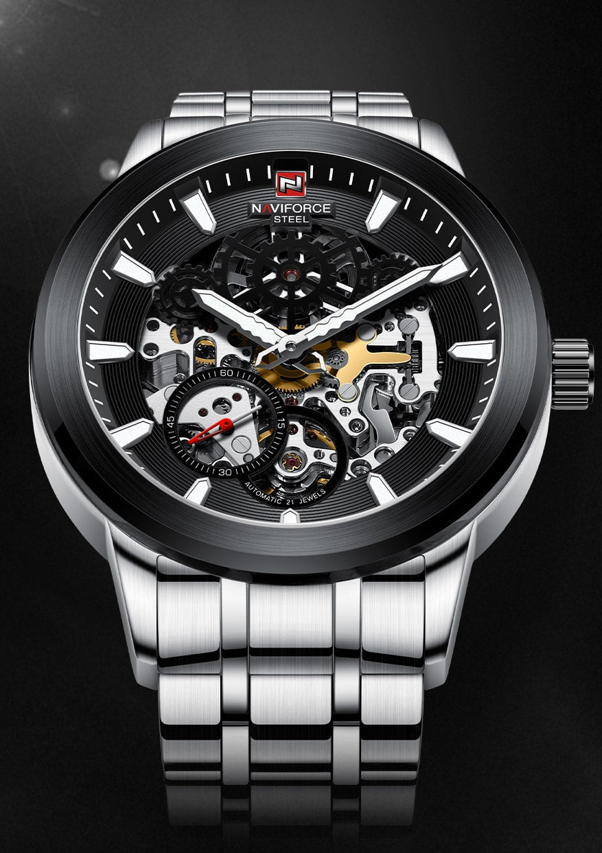 NAVIFORCE NFS1002 Herren Automatik Uhr Wasserdicht 10BAR