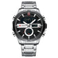 CURREN 8384 Herren Chronograph 3ATM Hardlex