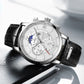 LIGE 8932 Herren Chronograph 3ATM Hardlex