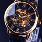 Forsining GMT838-2 Automatik Herren Skelettuhr 3BAR Glas