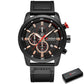CURREN 8291 Herren Chronograph 3ATM Hardlex