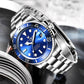 LIGE LG6801 Automatik Herrenuhr 10BAR Saphir Glas