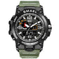 SMAEL SL-1545D Herren Sport-Chronograph 5ATM Dualanzeige