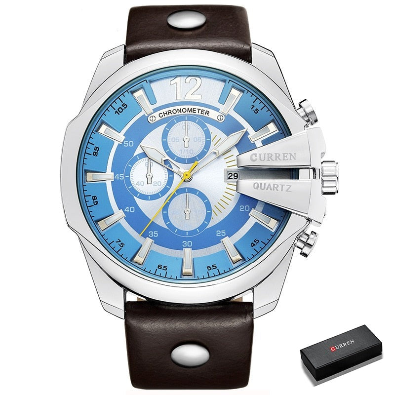 CURREN 8176 Herren Chronograph 3ATM