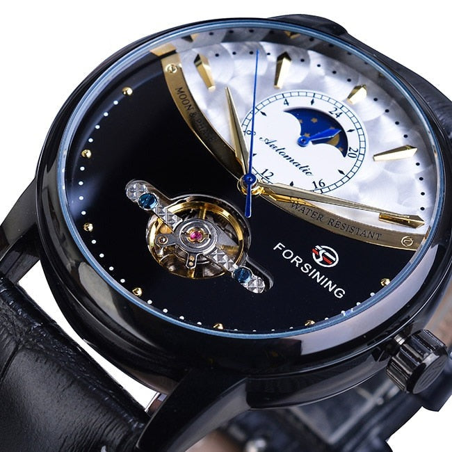 Forsining GMT1150-5 Automatik Herrenuhr 3BAR Glas