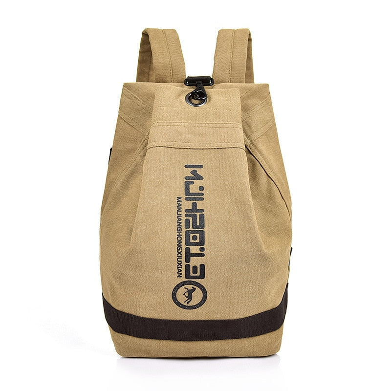 Canvas Männer Rucksack