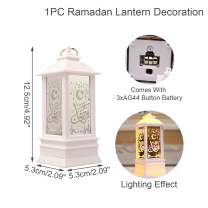 LED Laterne Eid Mubarak