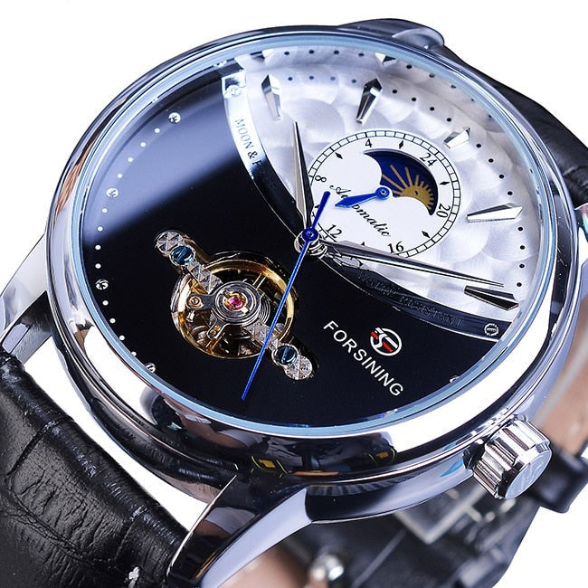 Forsining GMT1150-5 Automatik Herrenuhr 3BAR Glas