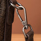 le'aokuu Damen Schultertasche Rindsleder
