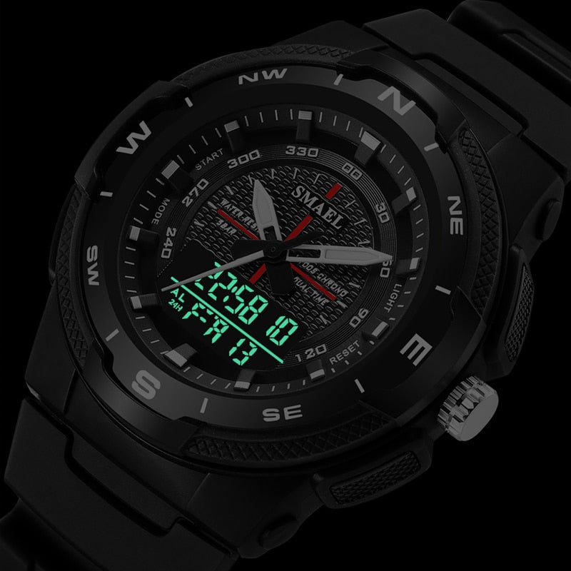 SMAEL SL-1362 Herren Sport Uhr 3BAR
