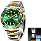LIGE LG6801 Automatik Herrenuhr 10BAR Saphir Glas