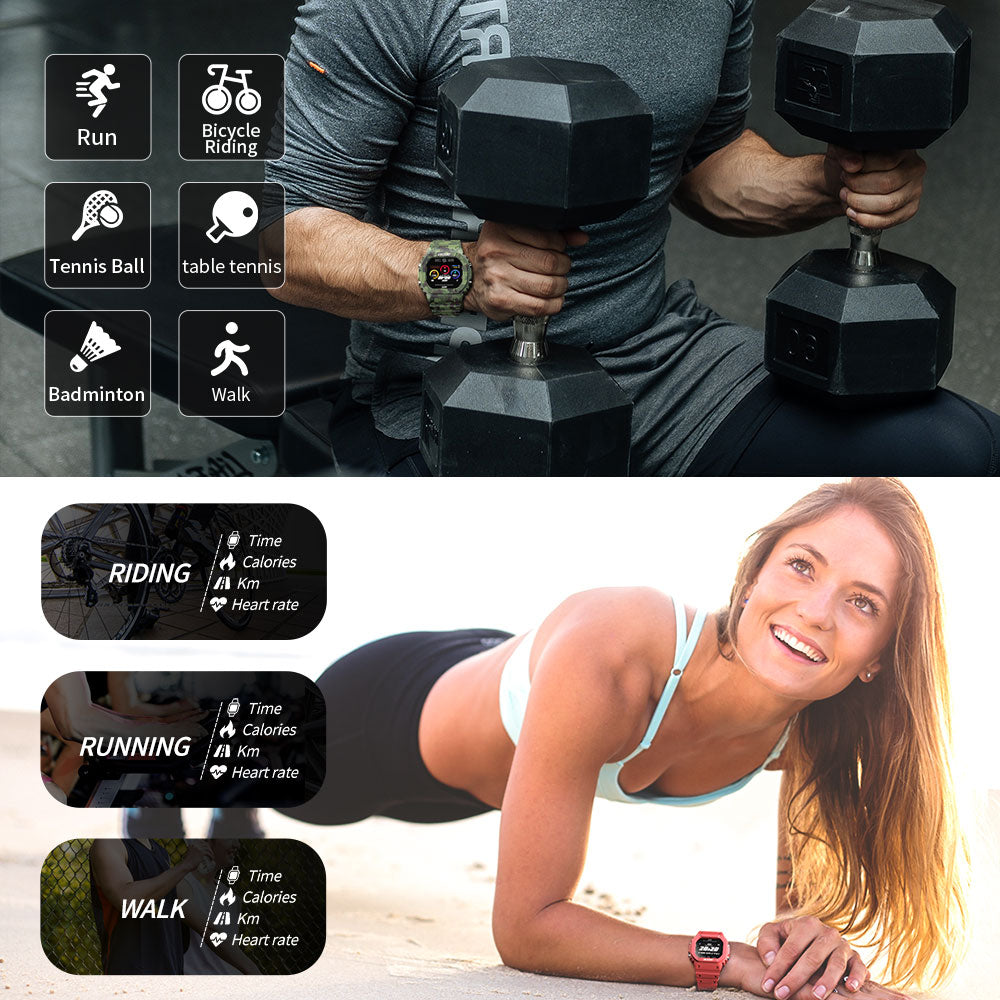 LOKMAT Ocean Sport Smartwatch Fitness Tracker