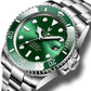 LIGE LG6801 Automatik Herrenuhr 10BAR Saphir Glas