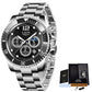 LIGE 8924 Herren Chronograph 3ATM