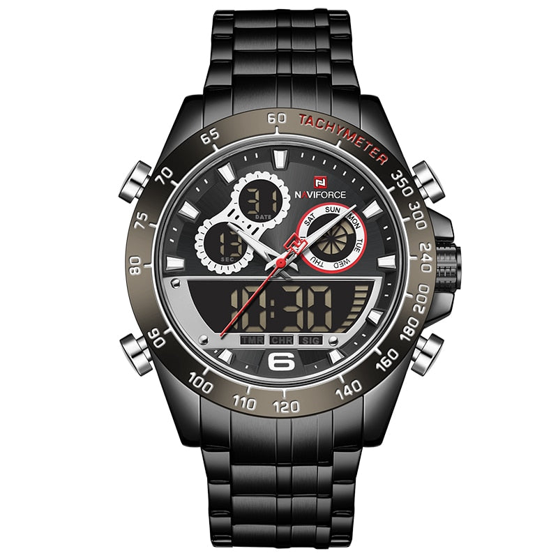 NAVIFORCE NF9188 Herren Sport-Chronograph 3BAR