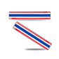 Reflektierender 3D-Aufkleber mit Nationalflagge