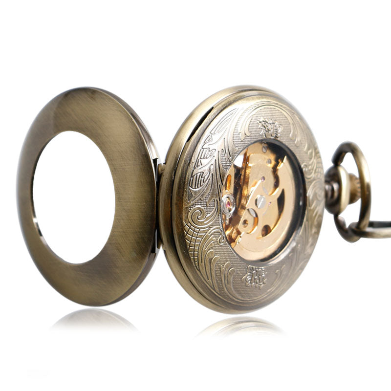 Skelett Automatik Taschenuhr