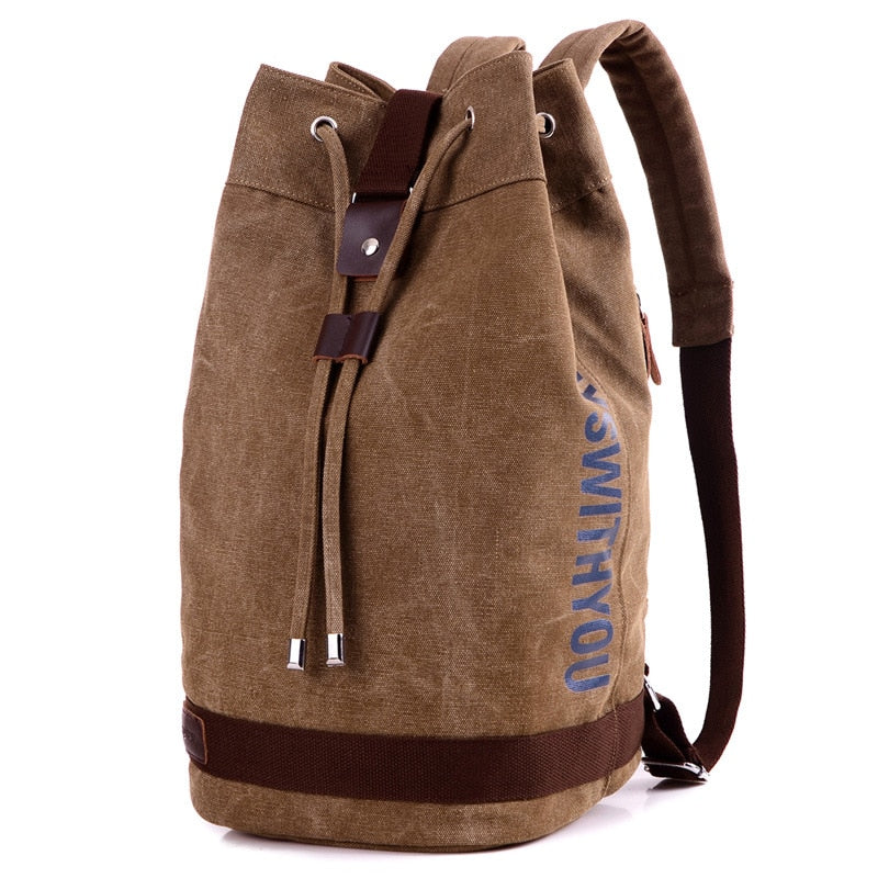 Canvas Männer Rucksack