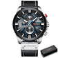 CURREN CR-8346 Analog Herren Chronograph 3ATM