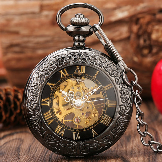 Skelett Automatik Taschenuhr