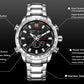 NAVIFORCE NF9093 Herren Multifunktion Militär Chronograph 3BAR Hardlex