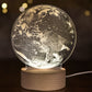 3D LED Tischlampe