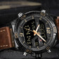 NAVIFORCE NF9128GBR Herren Multifunktion Chronograph 3BAR Hardlex