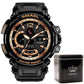 SMAEL WS-1702A Herren Militär Sport-Chronograph 5ATM Dualanzeige