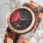 BOBO BIRD Holz Quarz Uhr 3ATM Hardlex