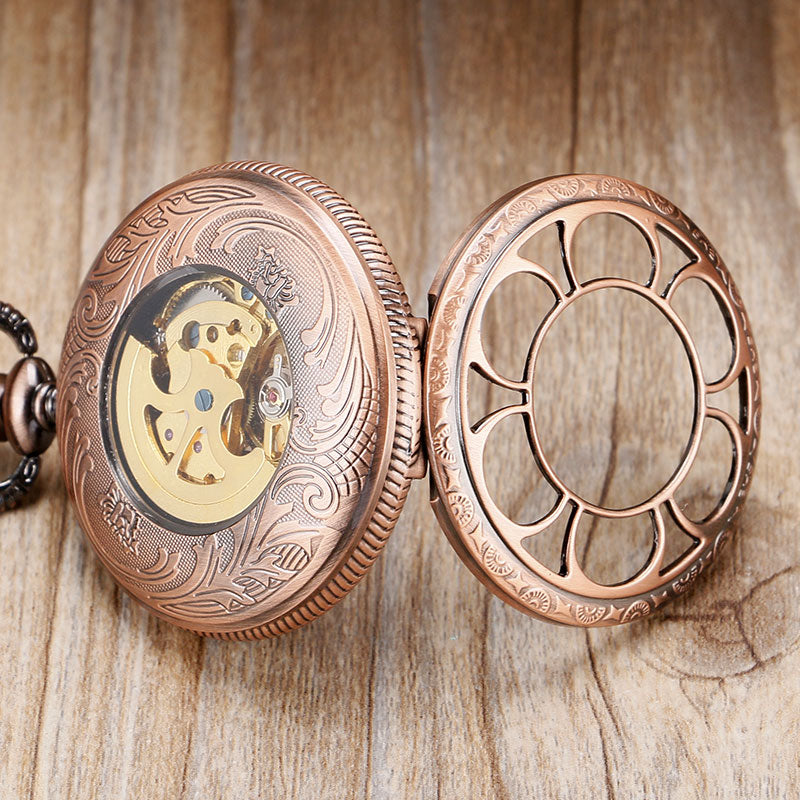 Skelet Automatik Taschenuhr