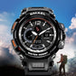 SMAEL WS-1702A Herren Militär Sport-Chronograph 5ATM Dualanzeige