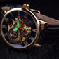 Forsining GMT838-2 Automatik Herren Skelettuhr 3BAR Glas