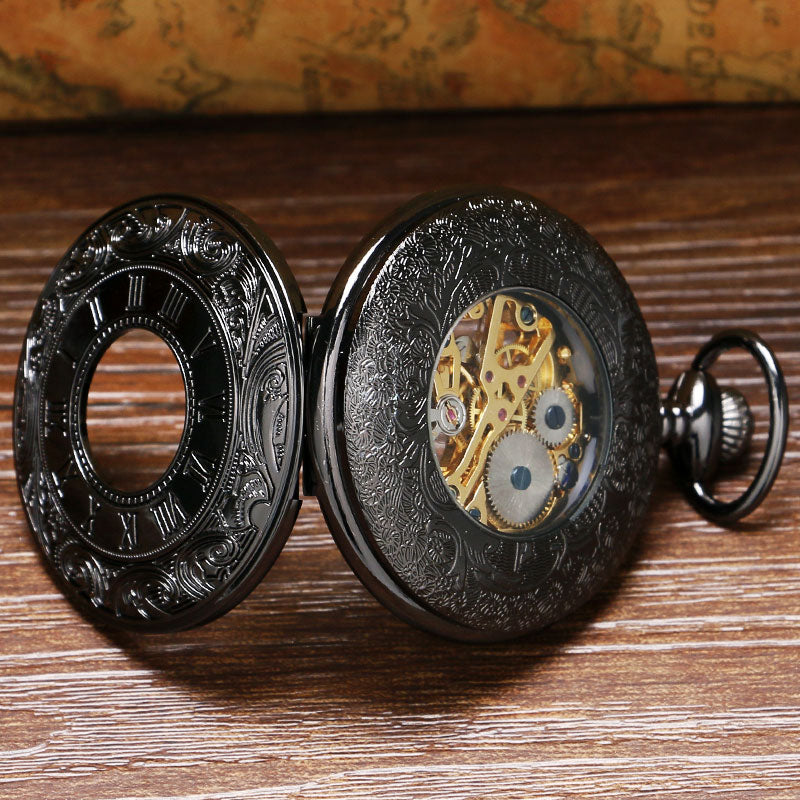 Skelet Automatik Taschenuhr