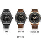 NAVIFORCE NF9128GBR Herren Multifunktion Chronograph 3BAR Hardlex
