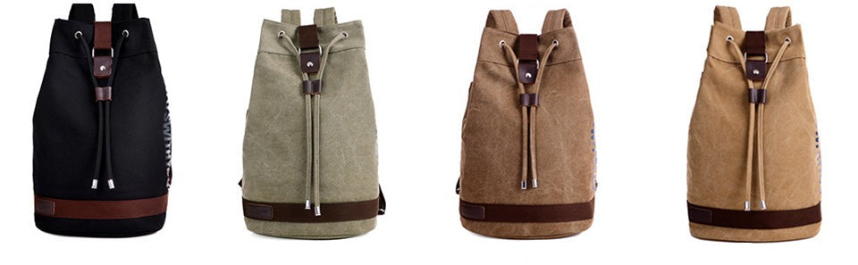 Canvas Männer Rucksack