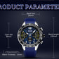 MEGIR 2106G Herren Militär Chronograph 3BAR