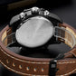NAVIFORCE NF9128GBR Herren Multifunktion Chronograph 3BAR Hardlex